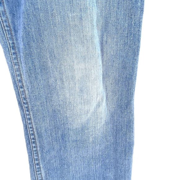 Wrangler Straight Leg Husky Size 12 Denim Jeans with Adjustable Waist - Picture 5 of 12